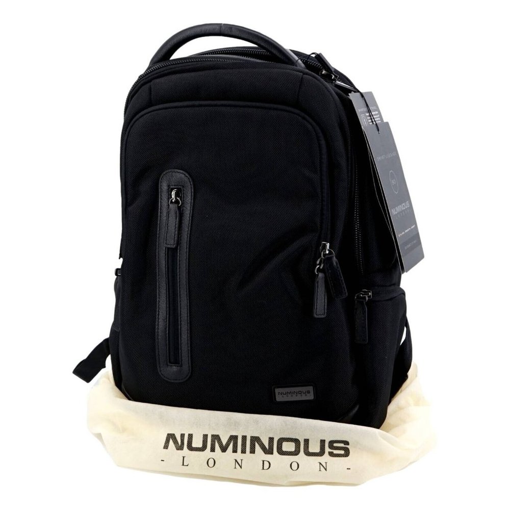 Numinous London Smart City Business Backpack Black Anti Slash Charger New